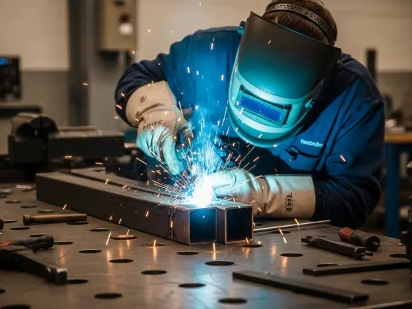 Сварка прямоугольной трубы, как сваривать квадратные трубы, сварка конструкционной стали, сталь с угловой резкой, наконечники для сварки MIG