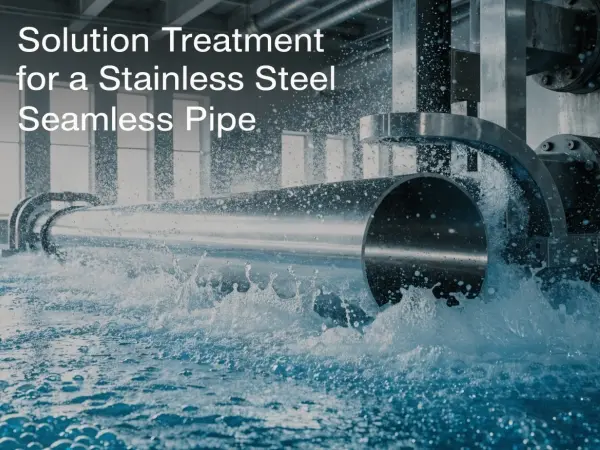 stainless steel seamless pipe,solution treatment process,pipe heat treatment,seamless pipe annealing,prevent metal rust,eliminate work hardening