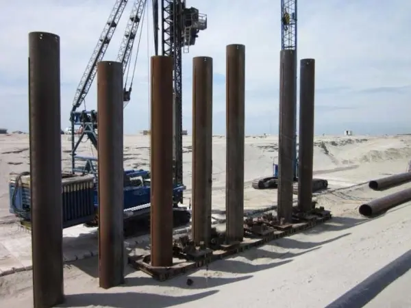 steel pipe piling,deep foundation piling,open-ended pipe piles,steel piles vs concrete