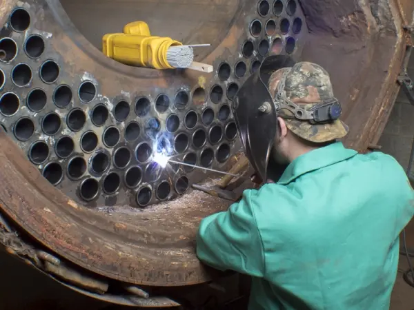 boiler pipe welding, boiler tube repair, boiler pipe replacement, high-pressure boiler tubes, seamless steel tubes, tube sheet welding